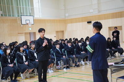 生徒会よりお礼の言葉